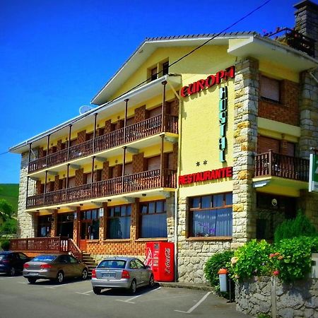 Hostal Europa San Roque del Acebal エクステリア 写真